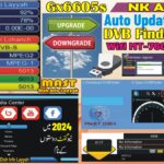 Gx6605s NK New Software 2024 With Auto Update Biss Key & DVB Finder #gx6605s #nk #gx6605snewsoftware